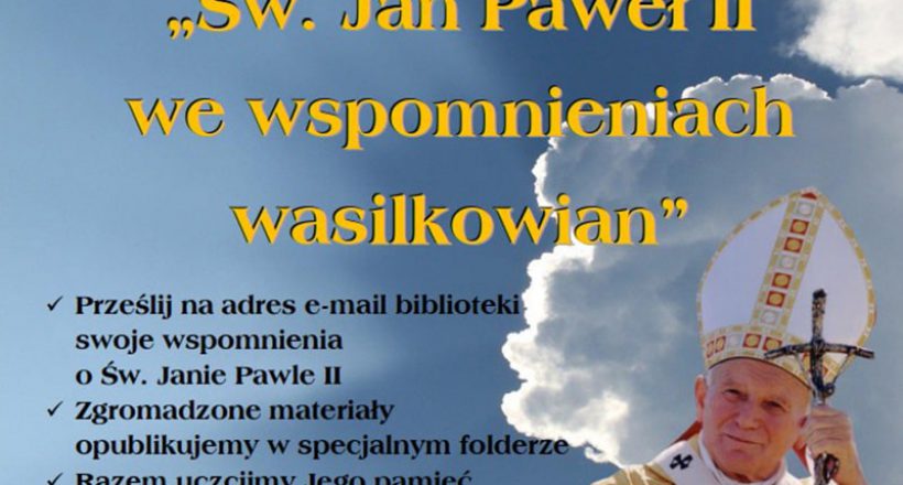 plakat jan paweł II