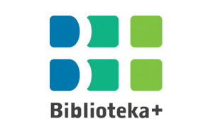 logo biblioteki plus