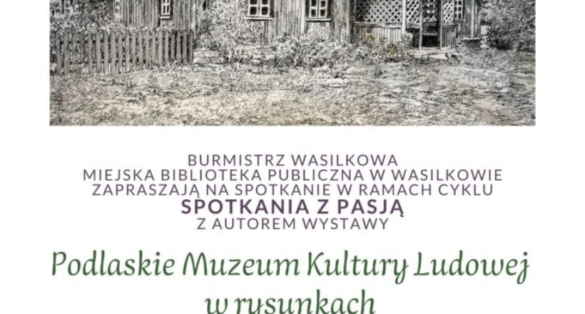 plakat informujący o spotkaniu z Władysławem Pietrukiem