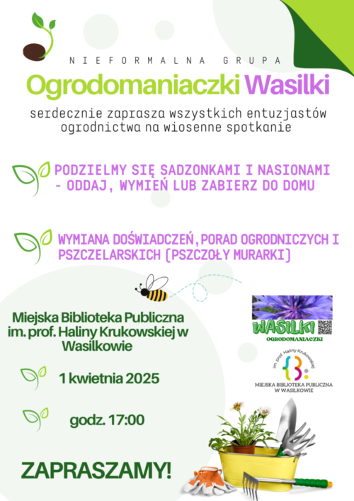Ogrodomaniaczki Wasilki 1 kwietnia