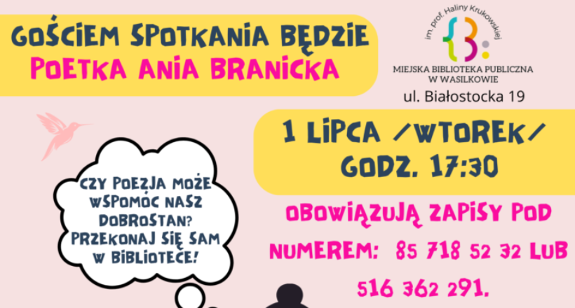 POEZJA DLA DOBROSTANU POEZJA DLA DOBROSTANU