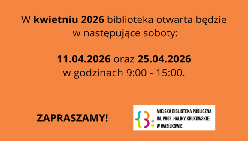 SOBOTY KWIECIEŃ