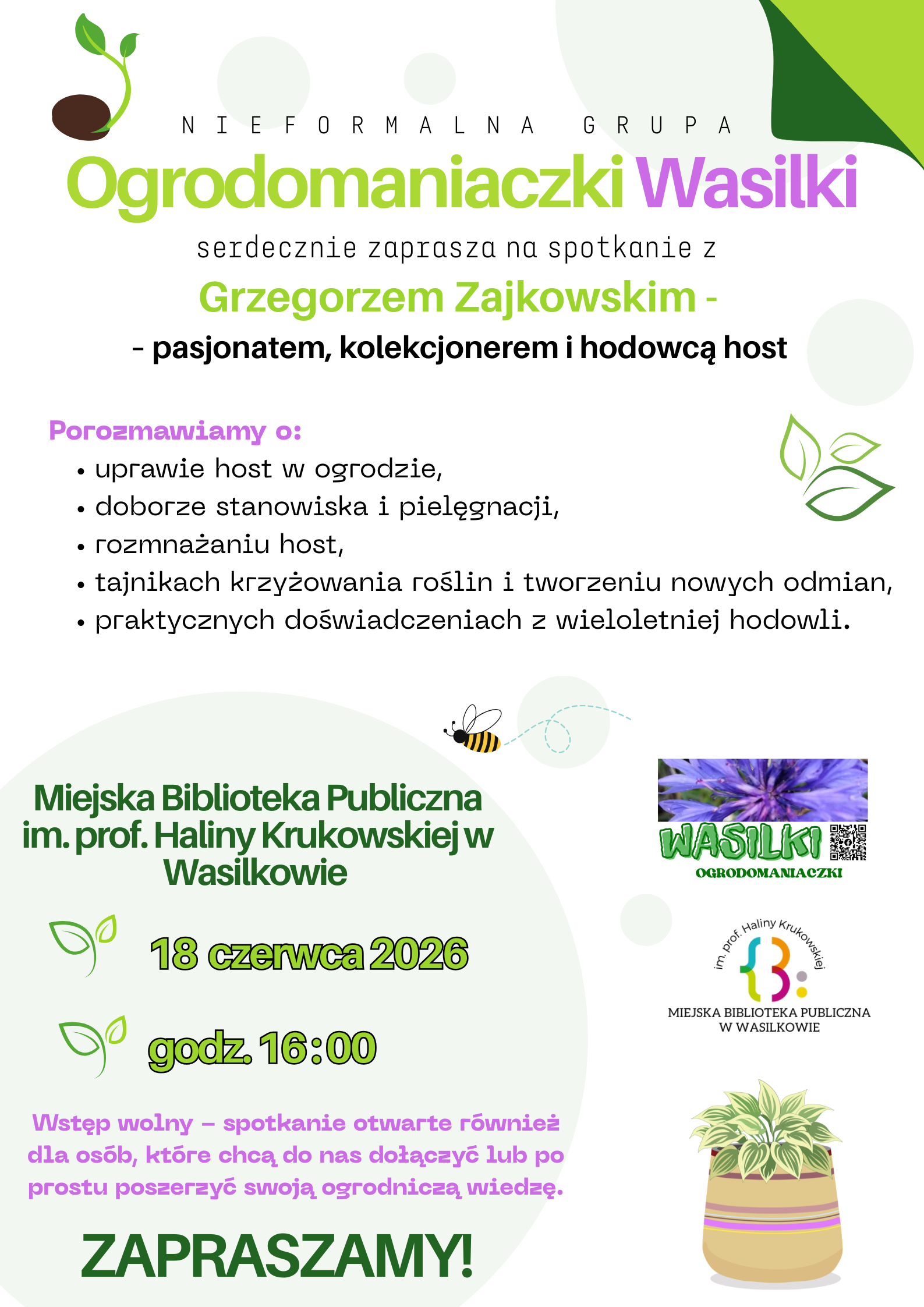 Ogrodomaniaczki PLAKAT 18.06
